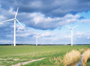 Ветровые электростанции в Дании 35х600 kW